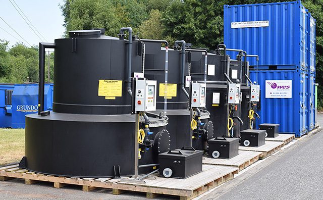chemical dosing hire pumps tanks and bunds